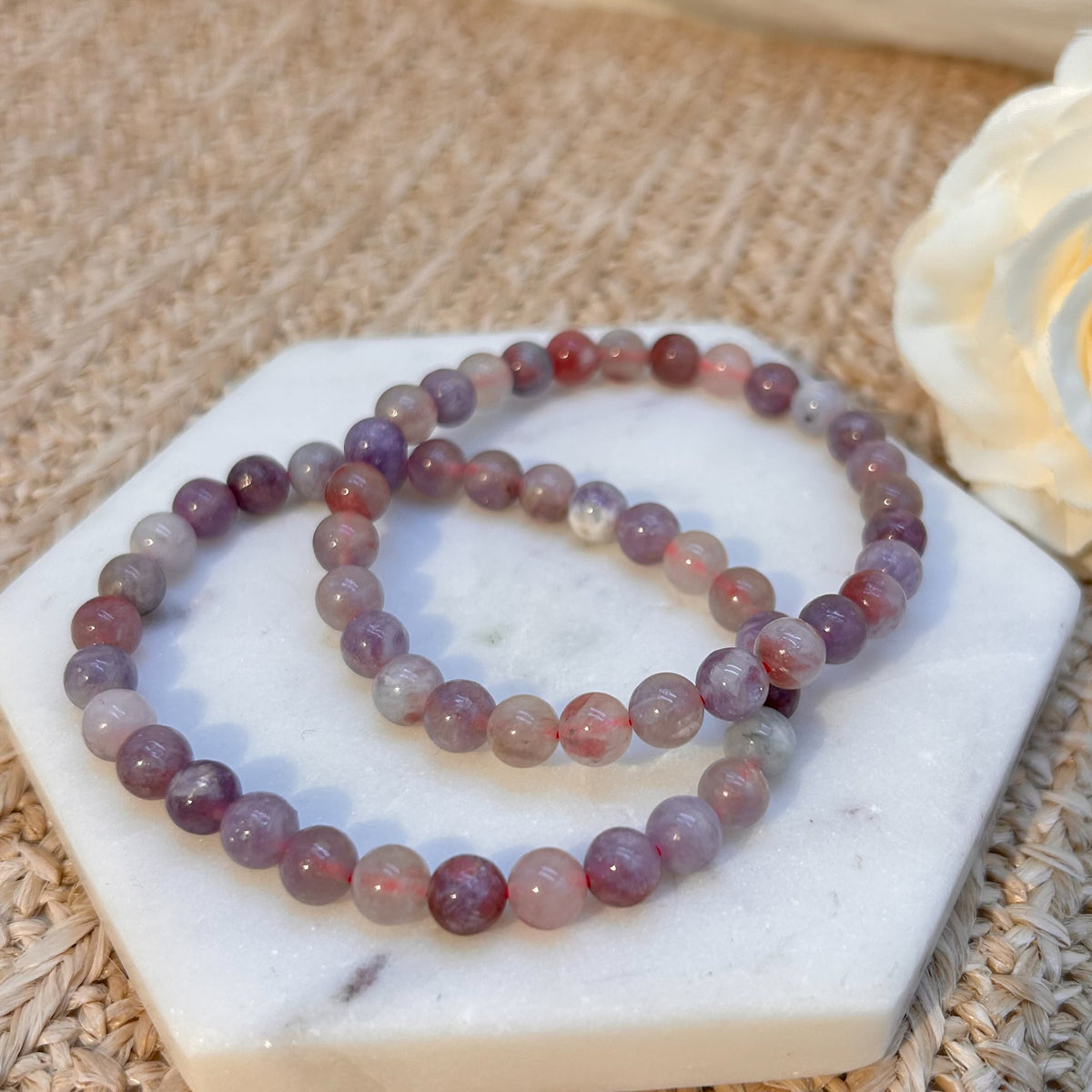 Unicorn Stein Armband