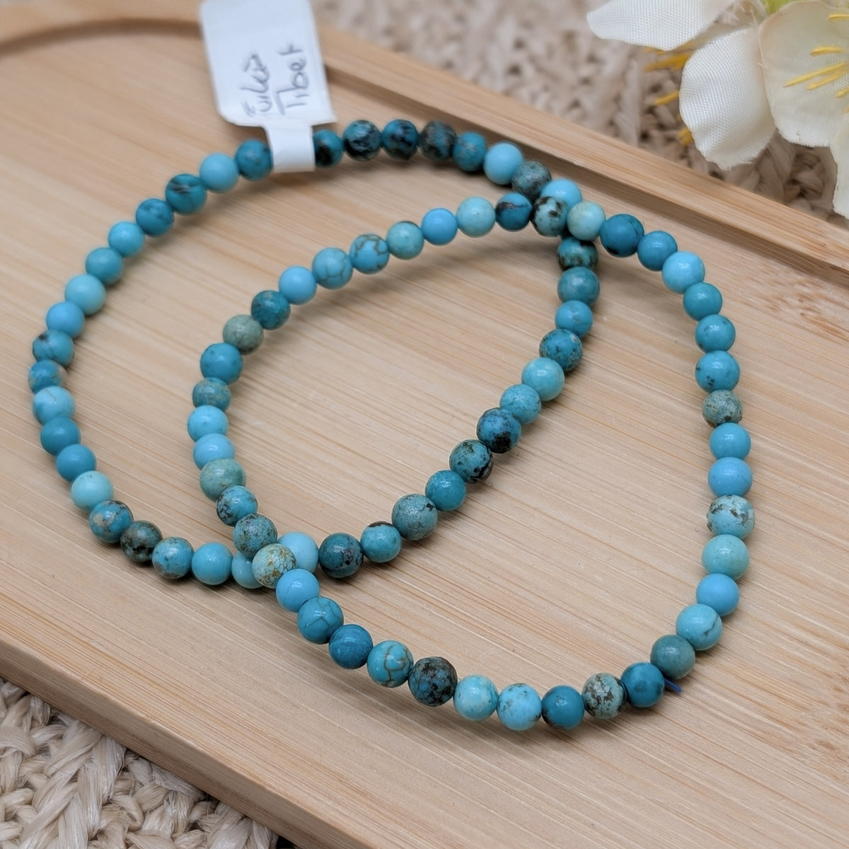 Tibet Türkis Armband 4 mm