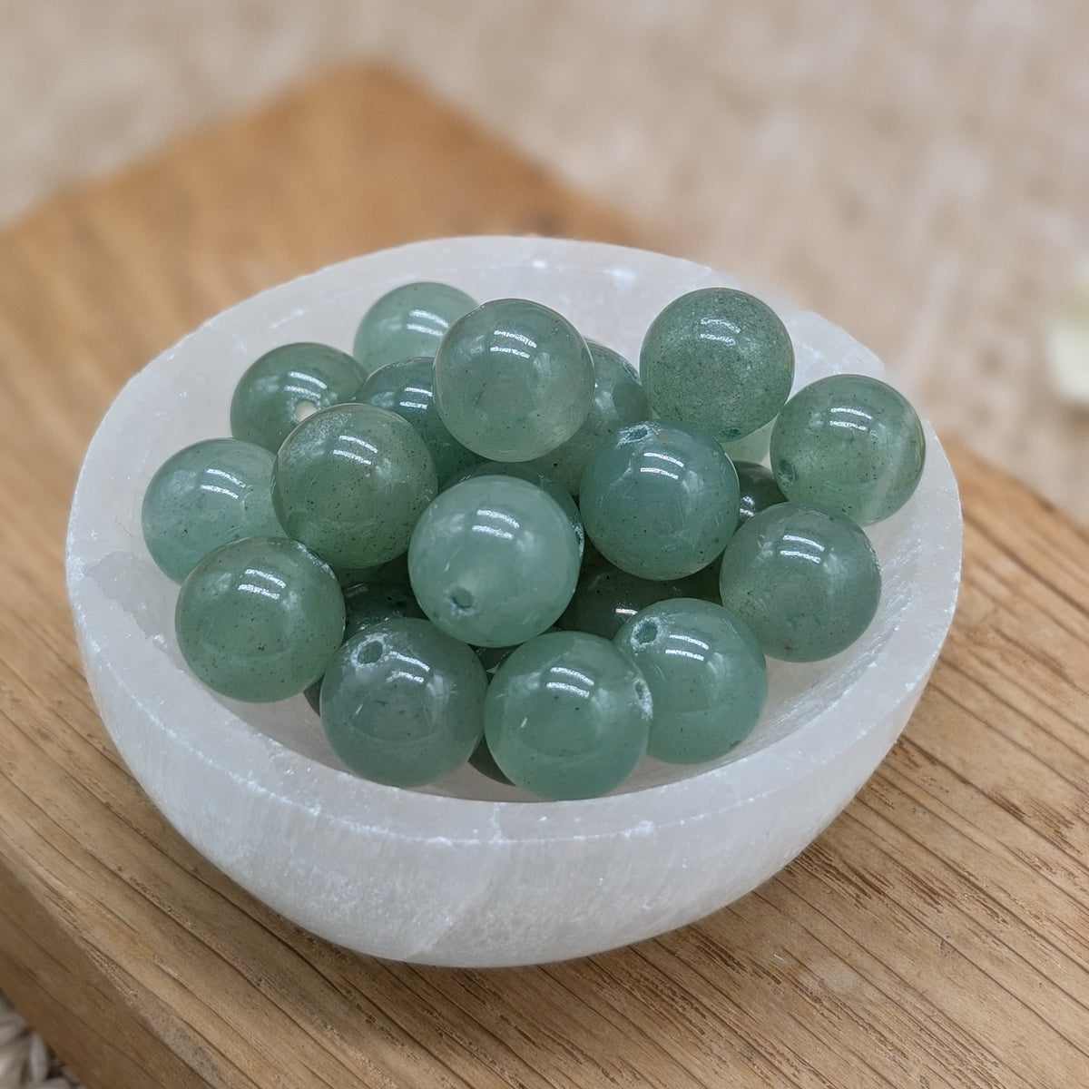 Grüner Aventurin Perlen 10 mm