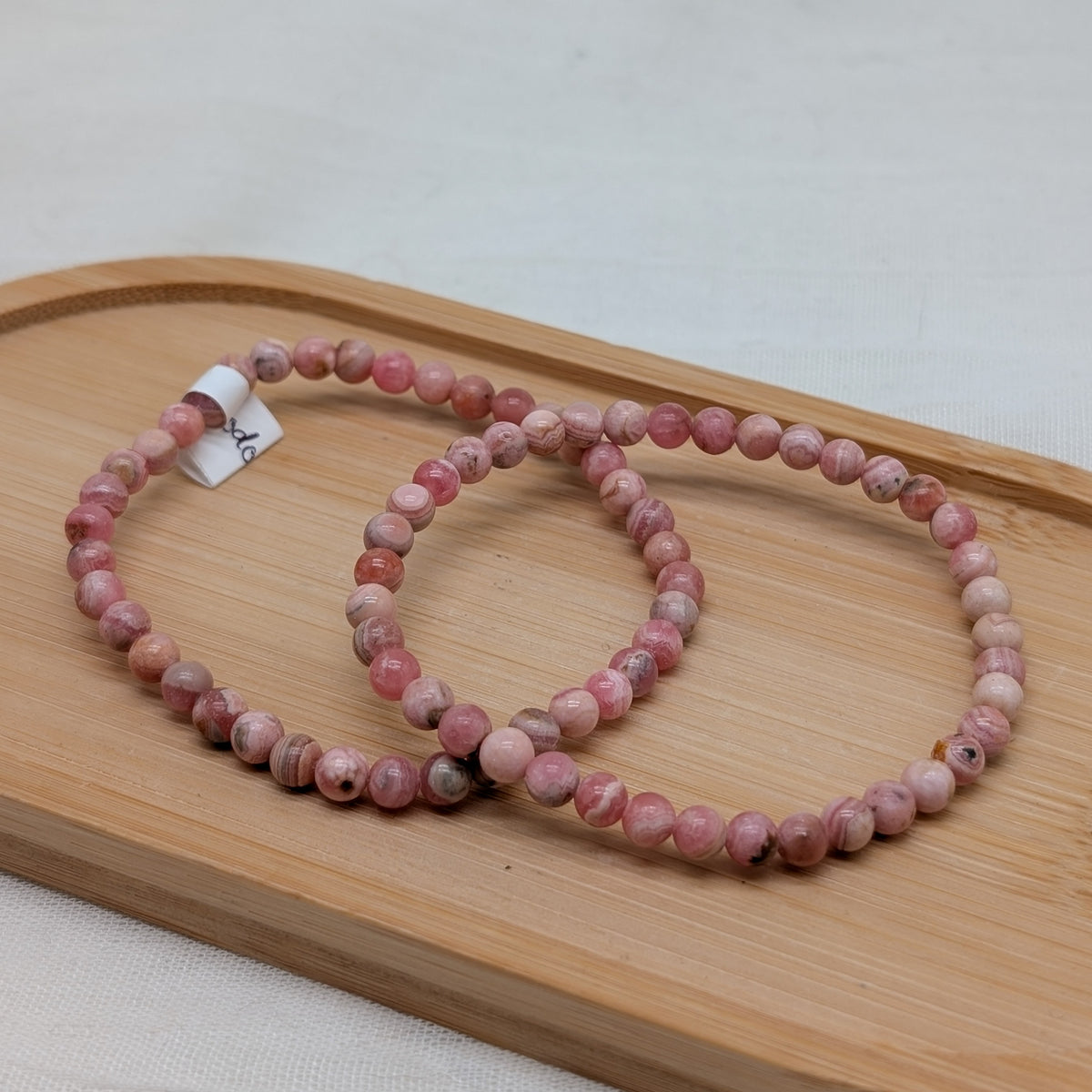 Rhodochrosit Armband 4 mm