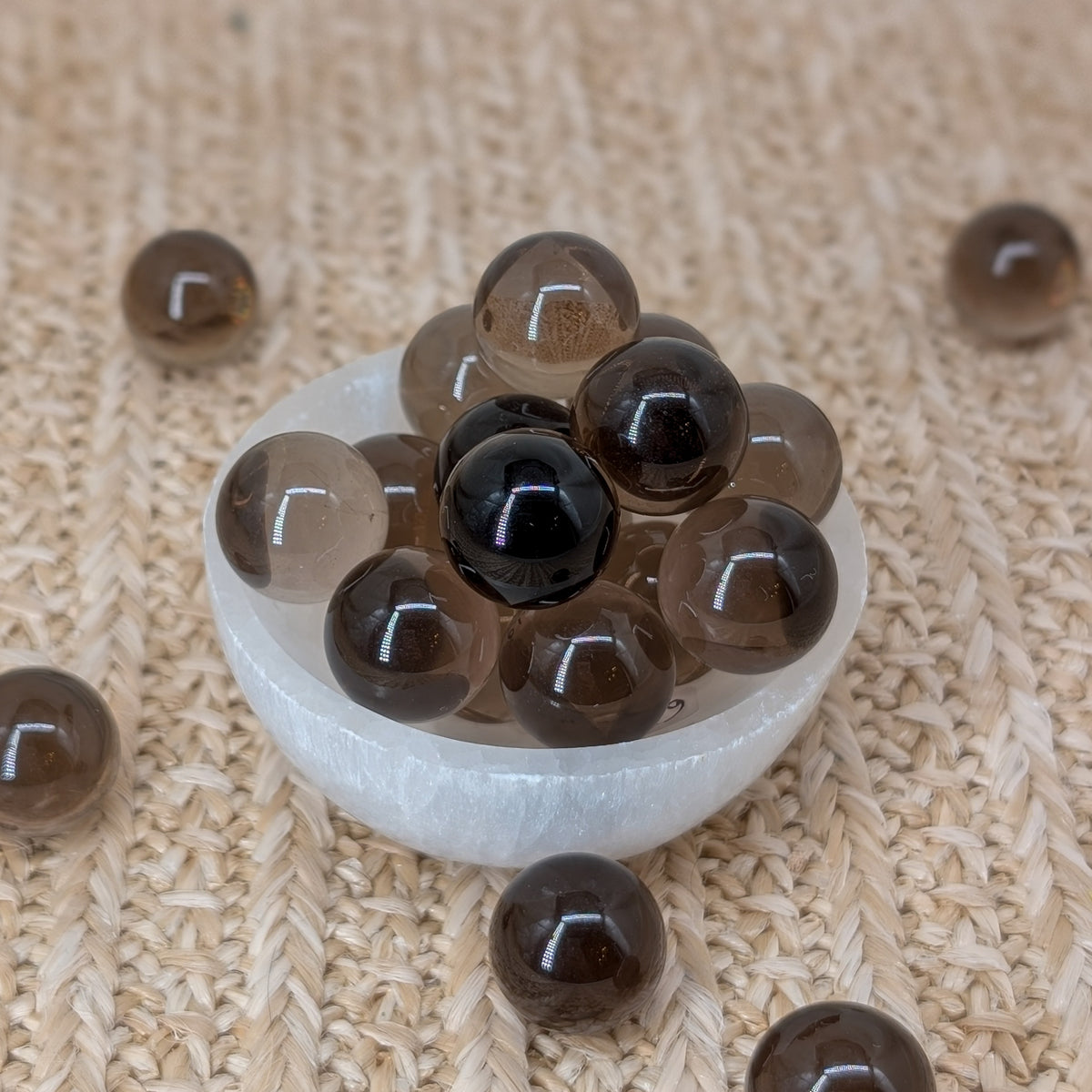 Mini Rauchquarz Kugel