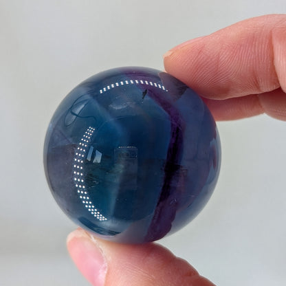Blaue Fluorit Kugel [BD]