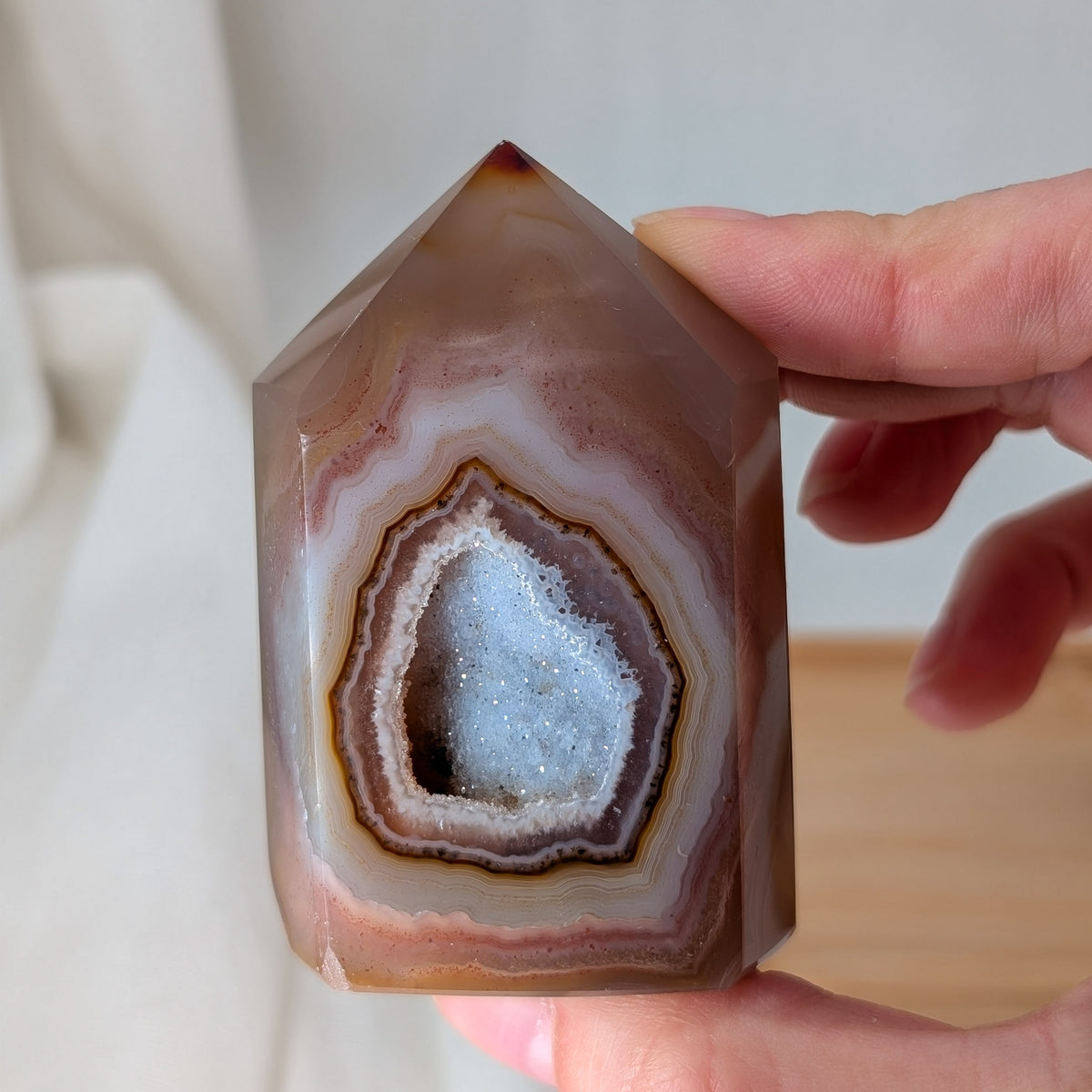 Druzy Achat Turm [DA+DB]