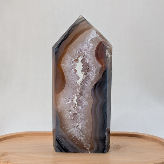 Druzy Achat Turm [MB]