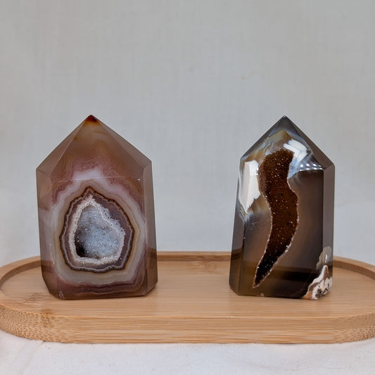 Druzy Achat Turm [DA+DB]
