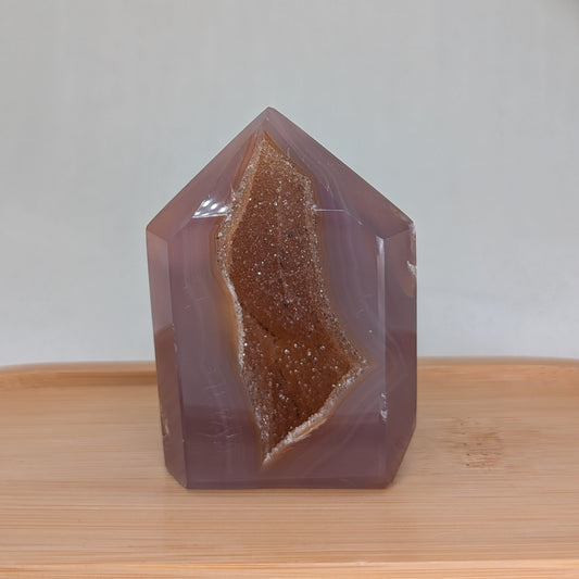 Druzy Achat Turm [HL]