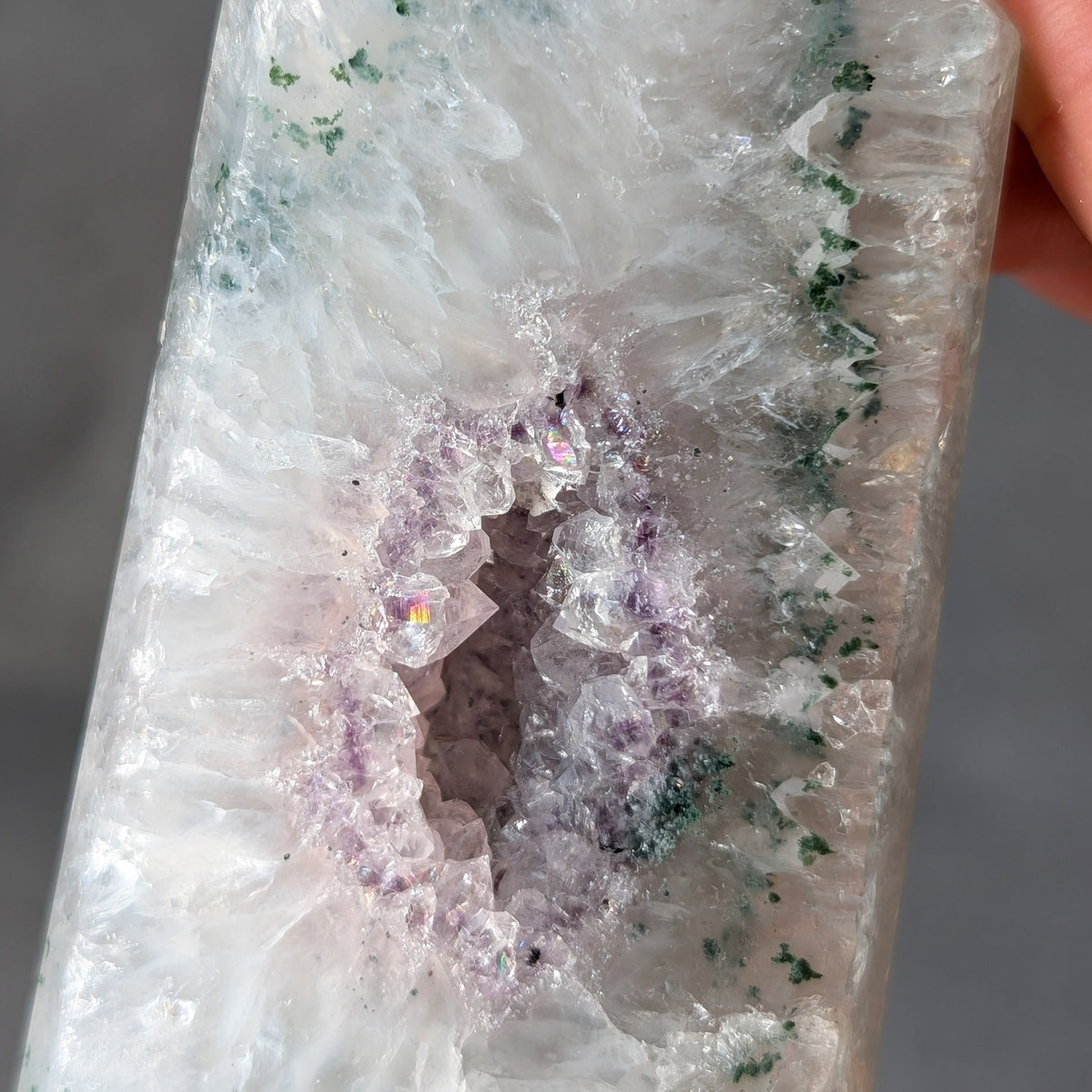 Druzy Achat Turm [RW]
