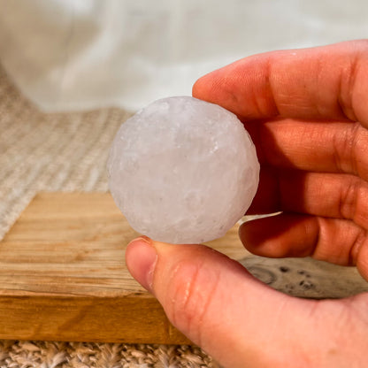 Bergkristall Mond Gravur