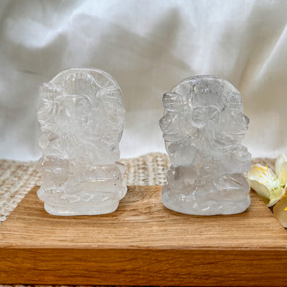 Bergkristall Ganesha Figur [GA + GB]