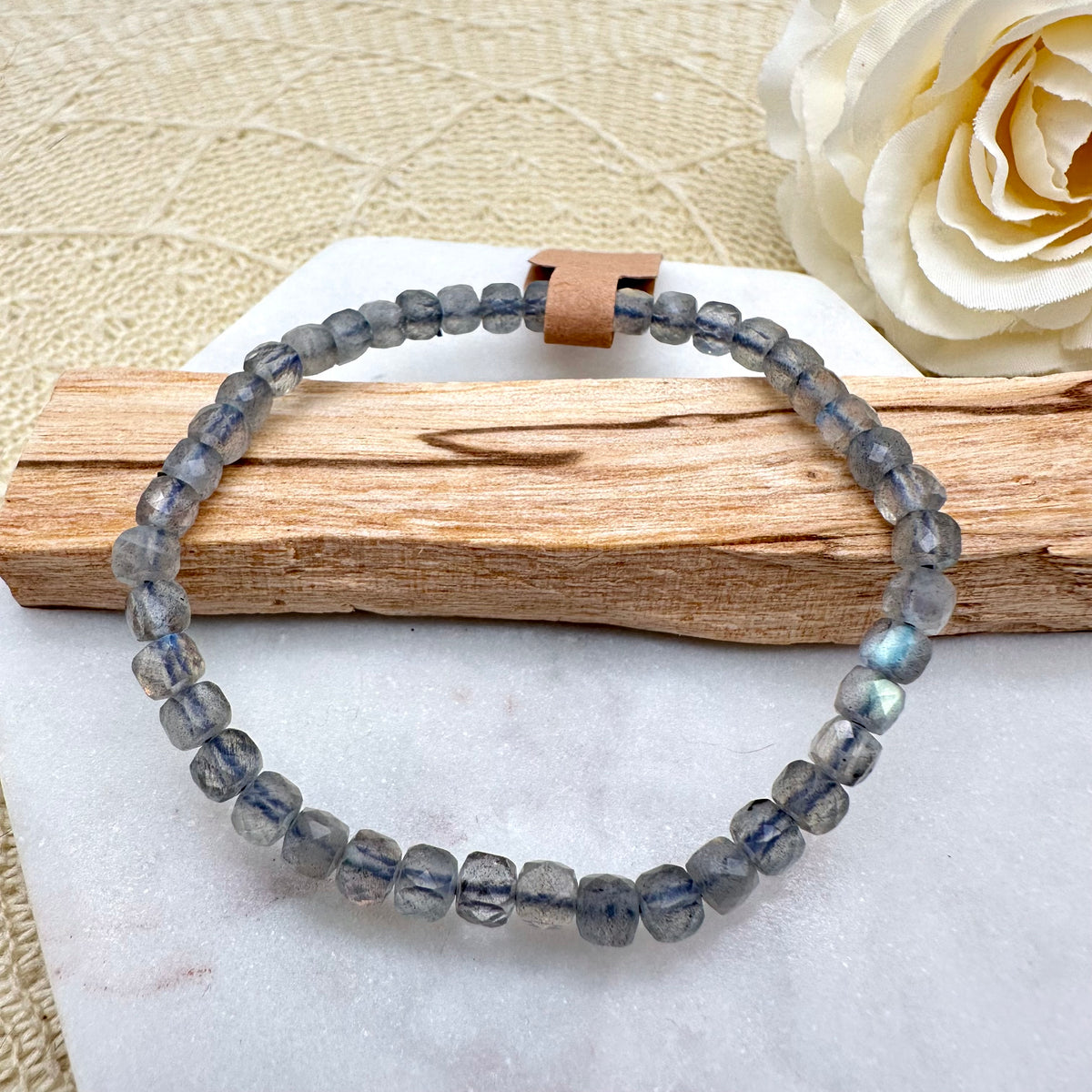 Labradorit Armband facettiert