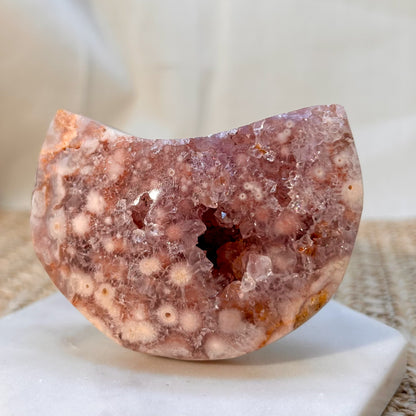 Druzy Pink Amethyst Mond [GK]