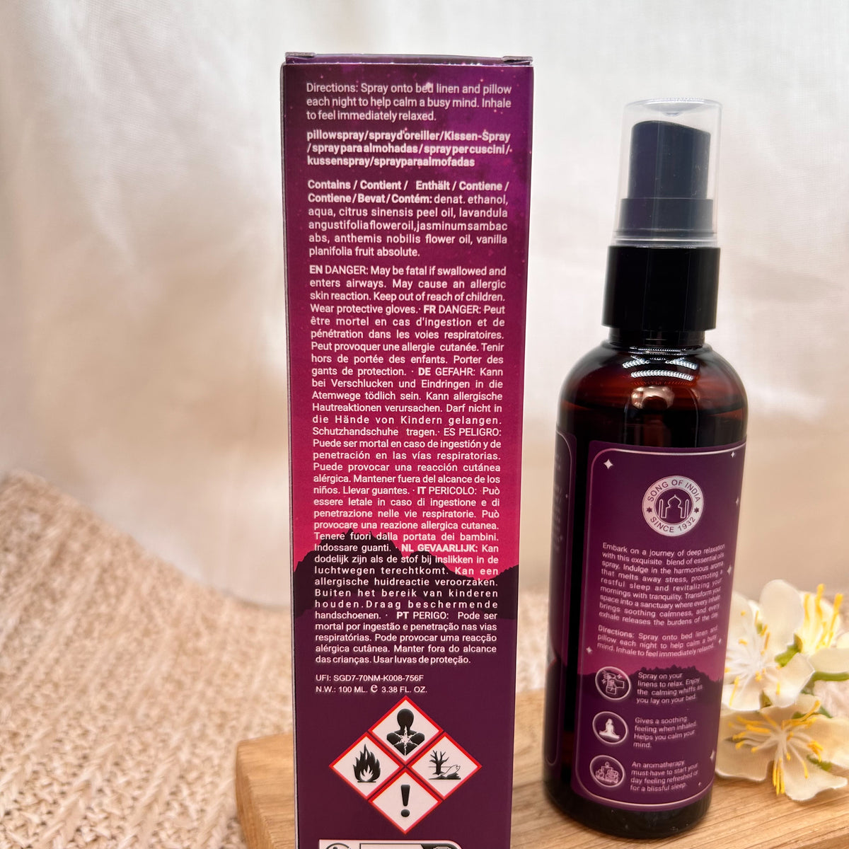 Kissenspray Aromaspray "Relax"