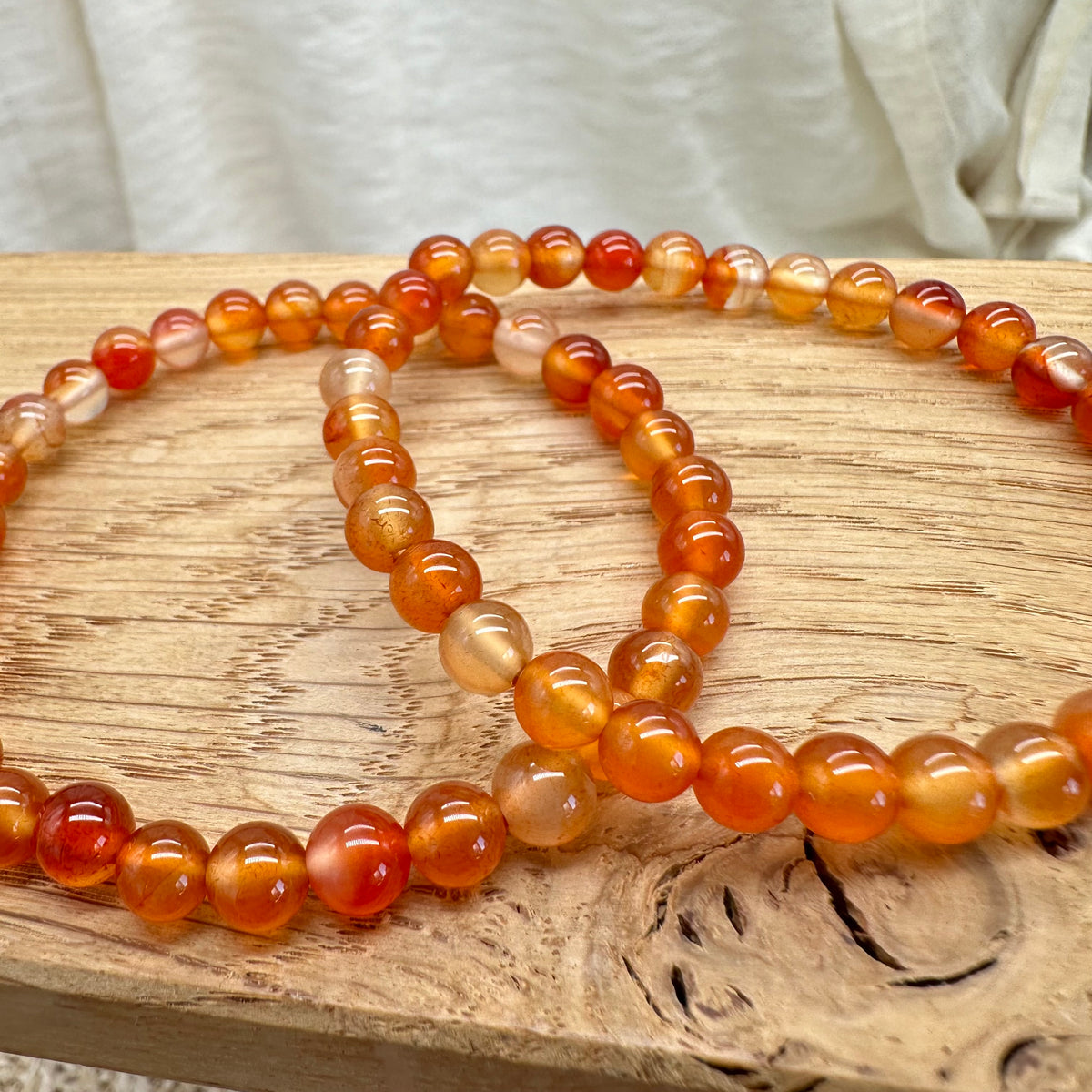 Karneol Armband 6 mm