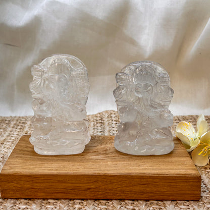 Bergkristall Ganesha Figur [GA + GB]