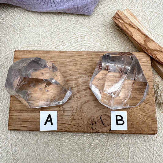 klare Bergkristall Freiform - Crystales