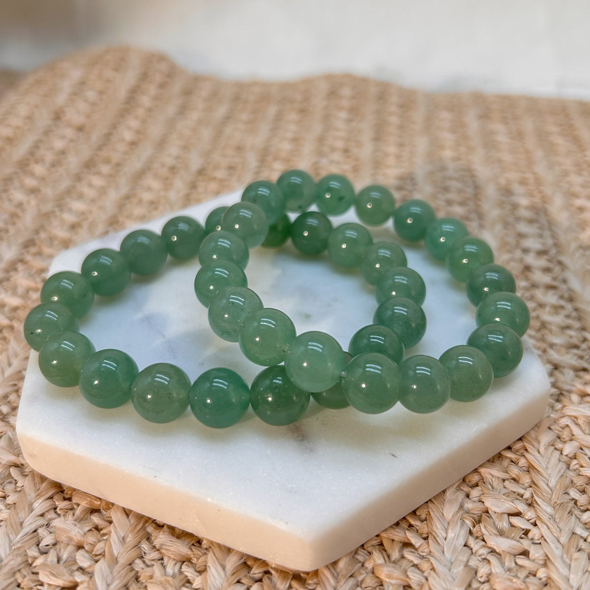 Grüner Aventurin Armband 10 mm