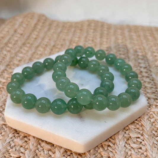 Grüner Aventurin Armband 10 mm