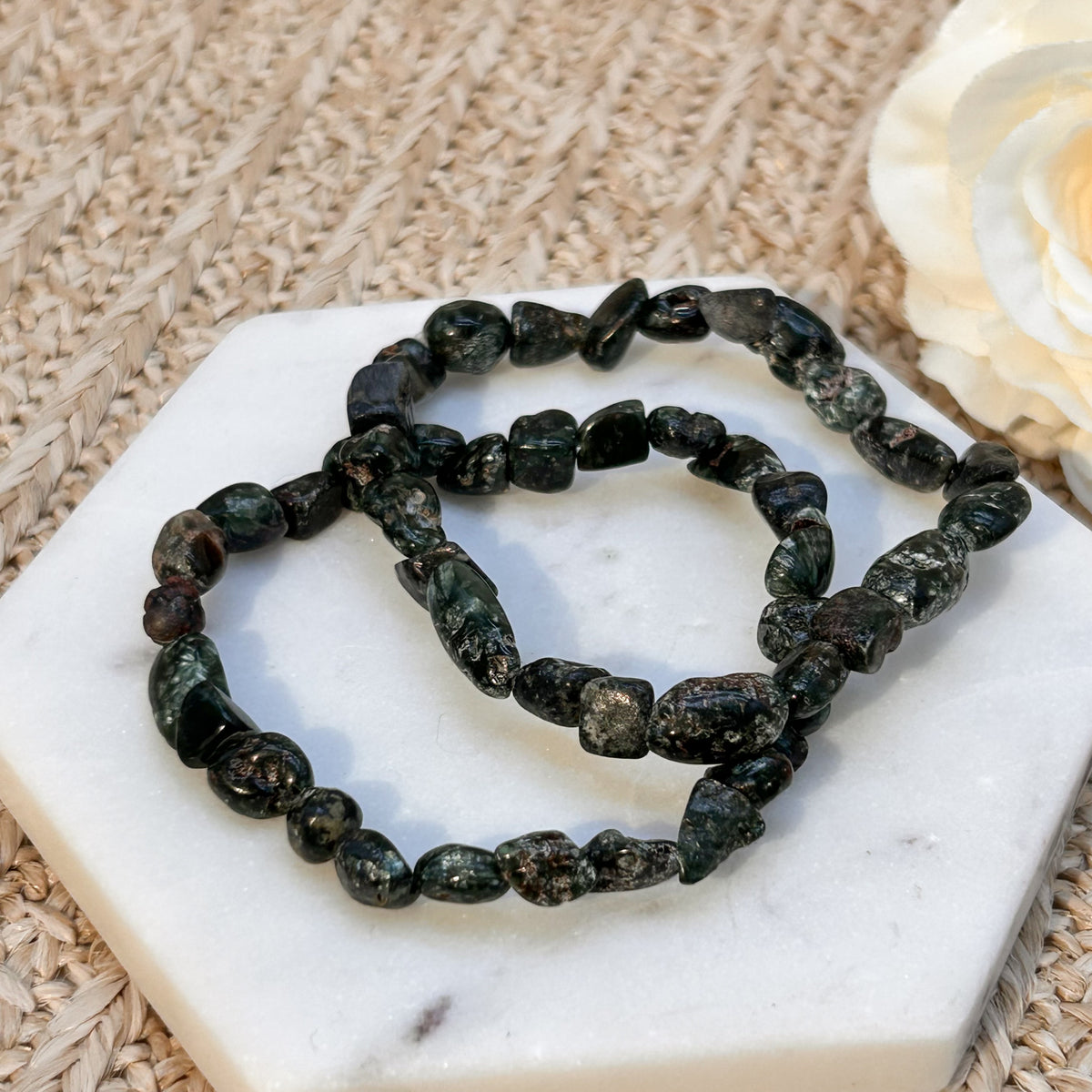 Seraphinit Nugget Armband