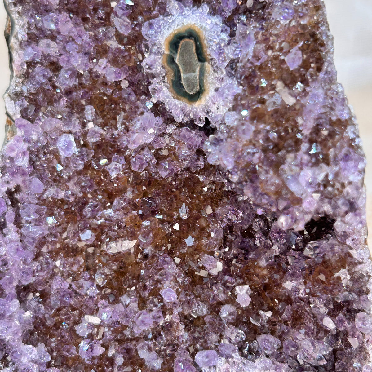 Galaxy Amethyst Cluster / Freiform rot lila