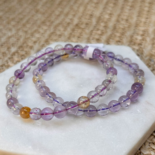Ametrin Armband 6 mm