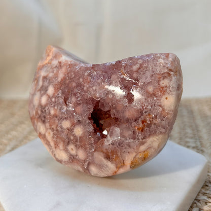 Druzy Pink Amethyst Mond [GK]