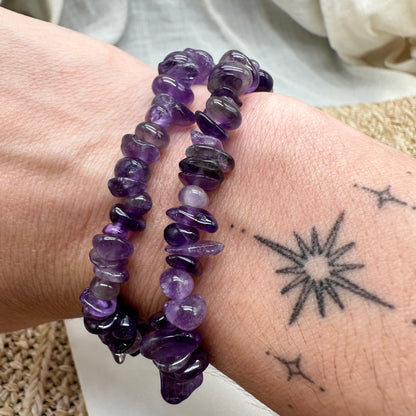 Amethyst Splitterarmband