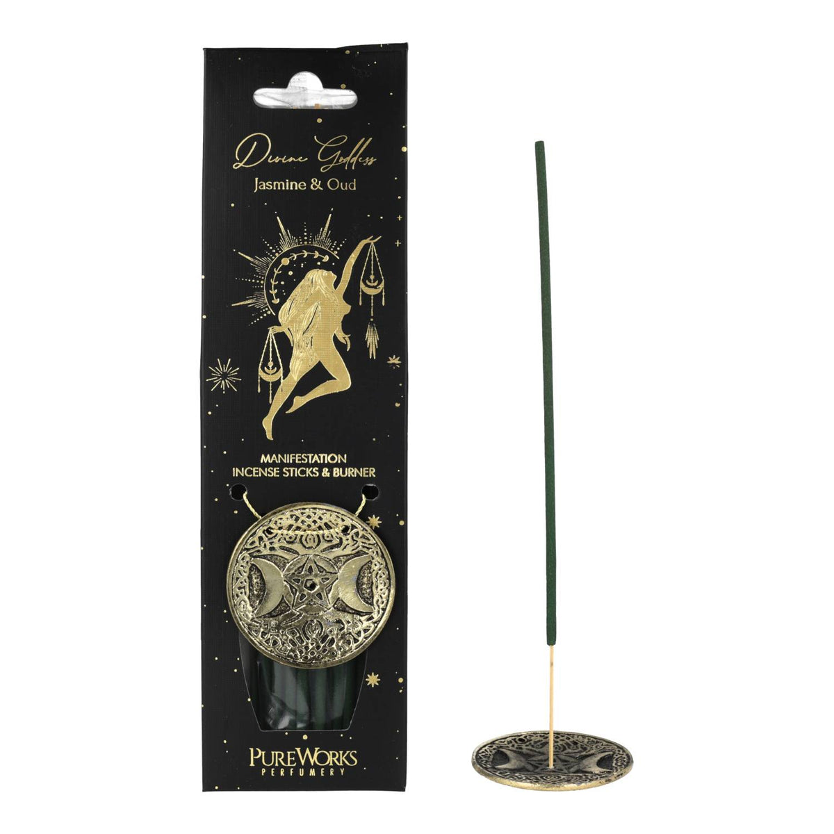 Divine Goddess Jasmine & Oud Räucherstäbchen