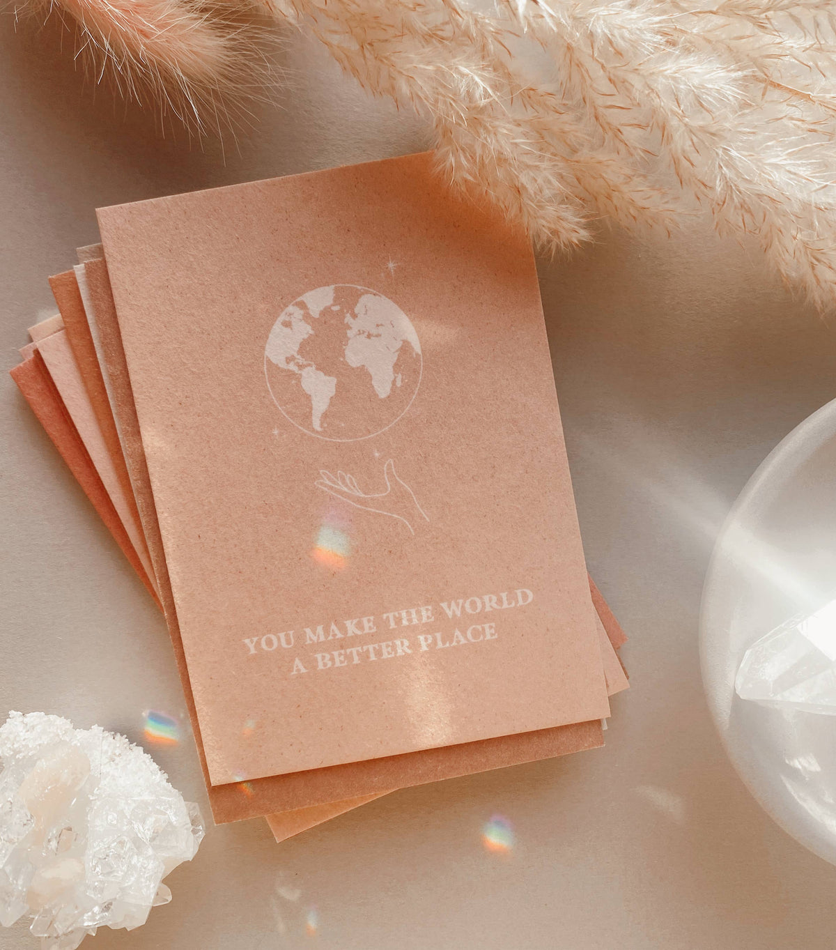 COSMIC AFFIRMATIONS - Kartenset mit 17 Karten - Orakel
