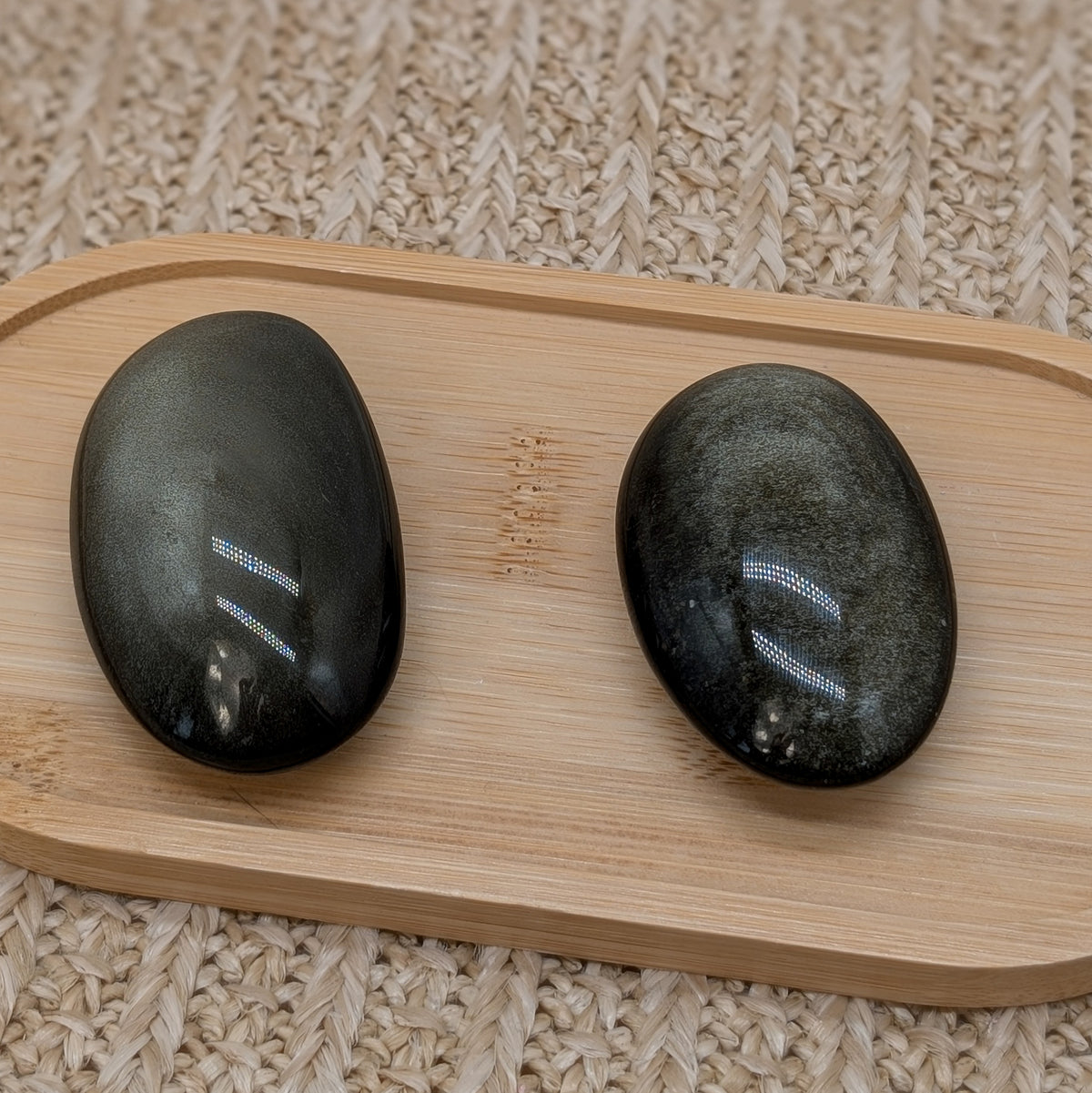 Gold Obsidian Handstein [A+B]