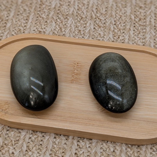 Gold Obsidian Handstein [A+B]