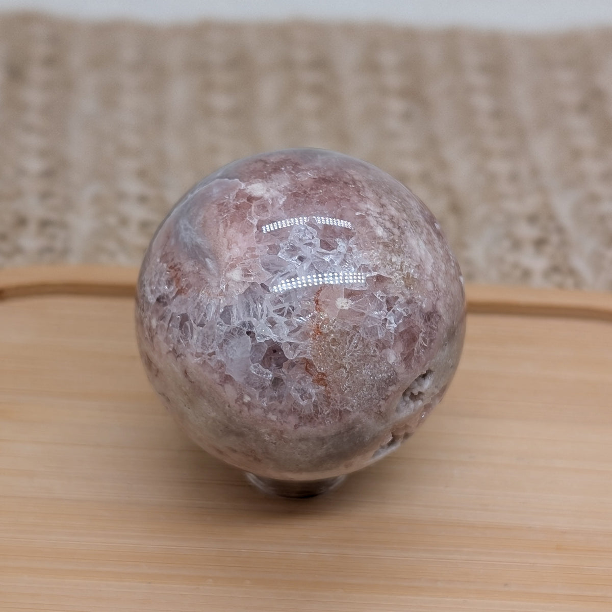 Pink Amethyst Kugel [A]