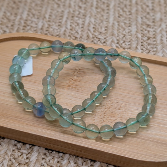 Fluorit Armband grün 8 mm