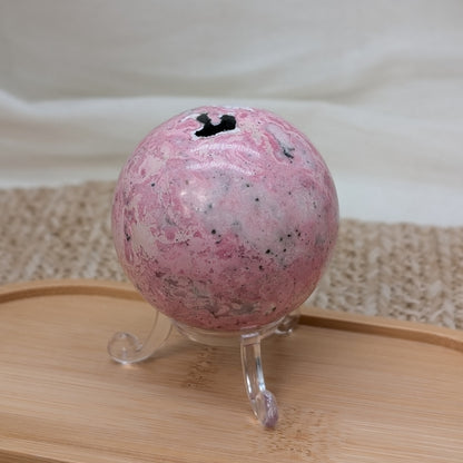 Rhodonit Kugel 5,6 cm [RC]