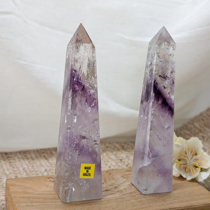 Phantom Amethyst Obelisk mit Regenbögen [OA+OB]