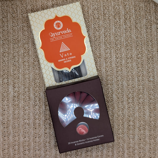 Räucherset Orange und Zypresse