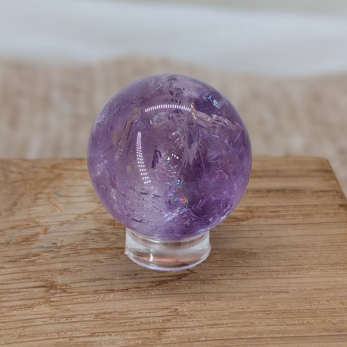 Helle Amethyst Kugel [A1+A2]