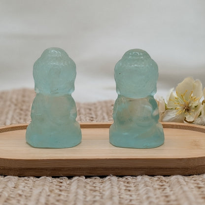 Fluorit Buddha