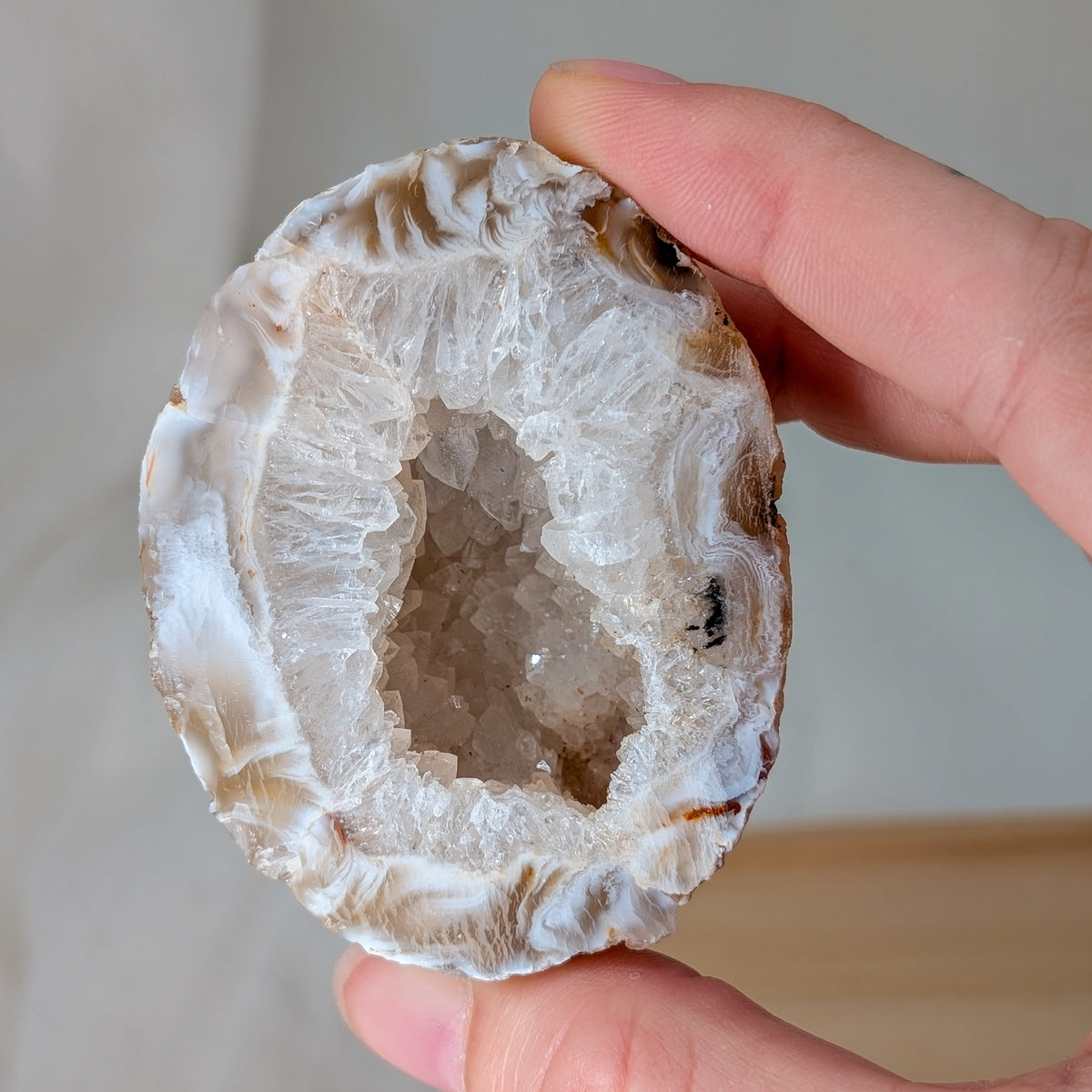 Druzy Achat Geode [A+B]
