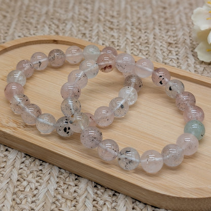 Mica in Quarz Armband 10 mm