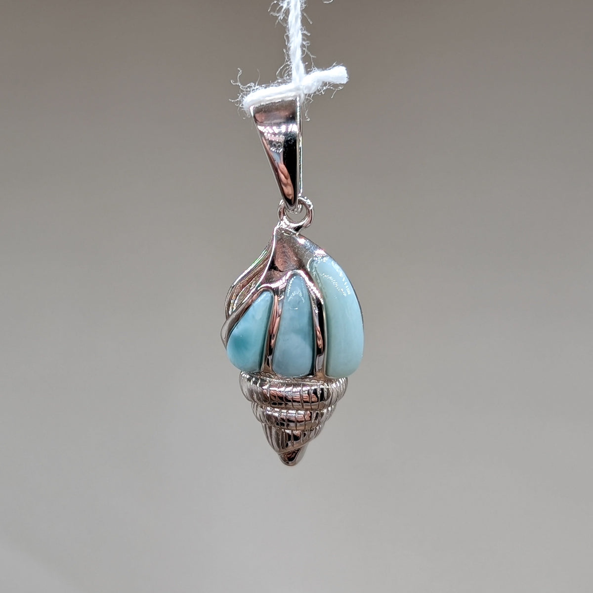 Larimar Kettenanhänger Muschel [D] 🐚