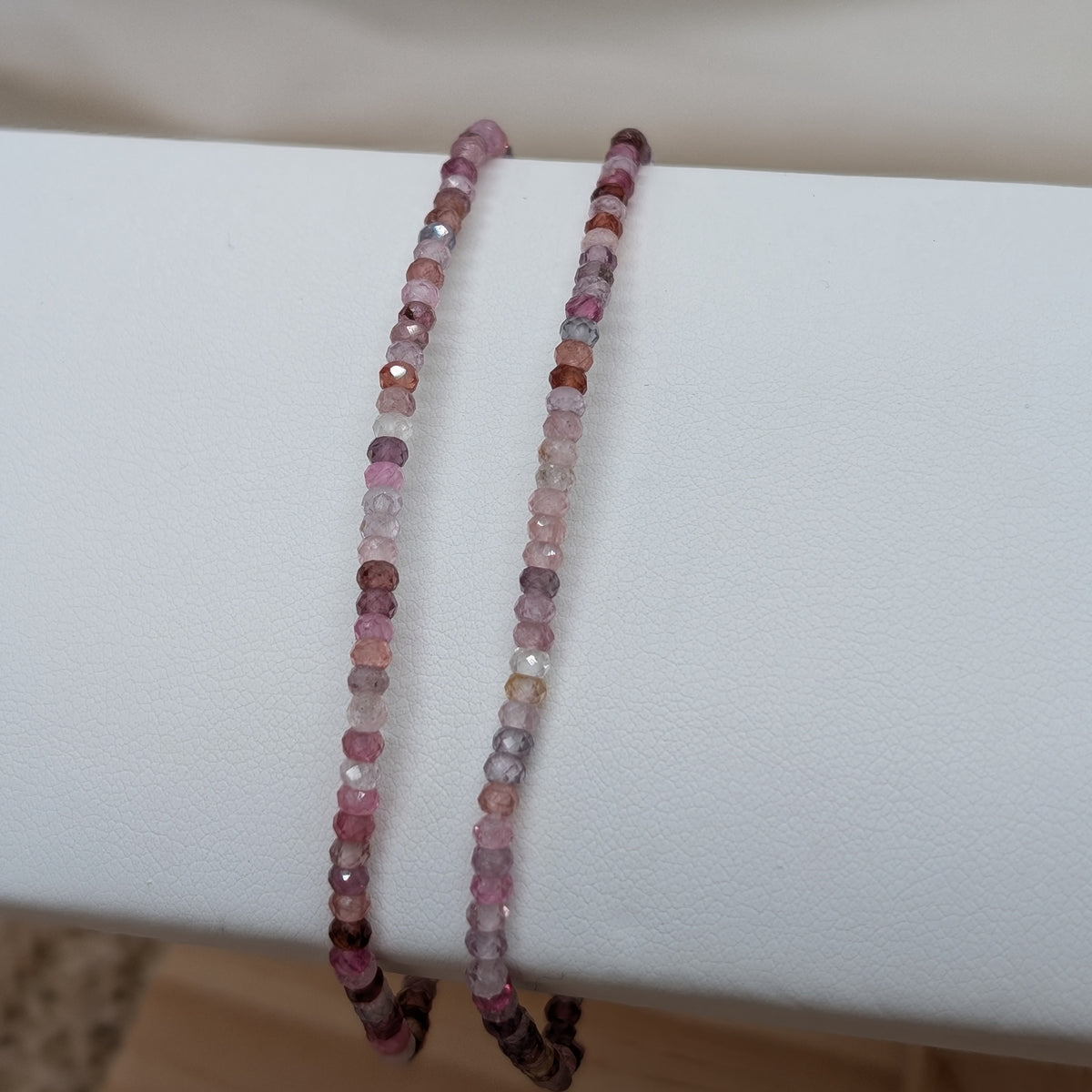 Spinell Armband facettiert 2,5mm