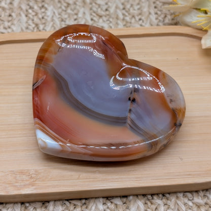 Karneol Herz Schale [GT]