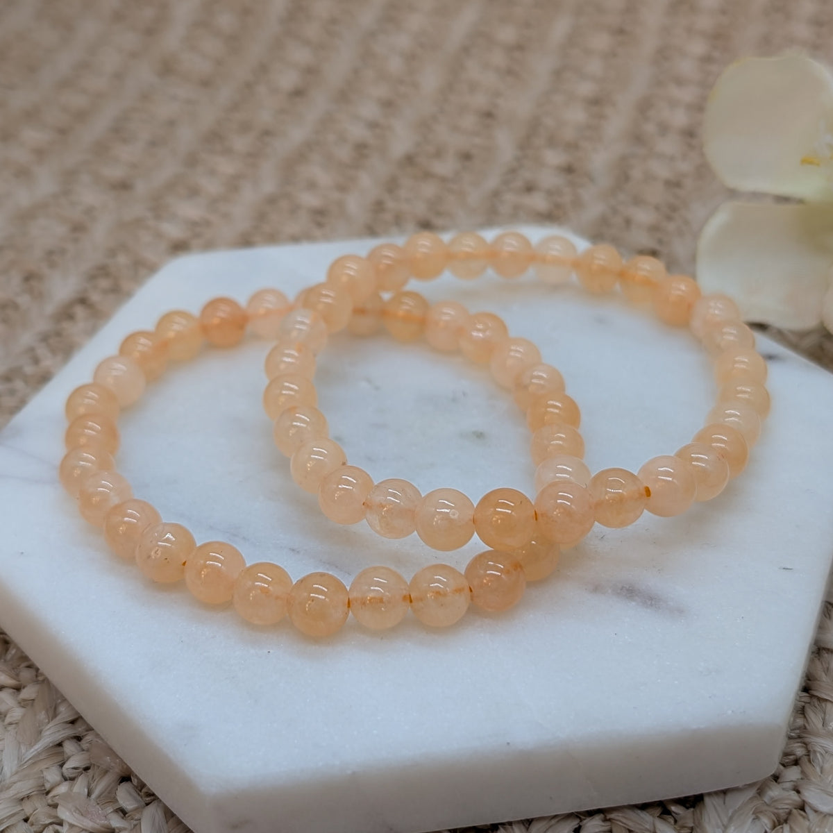Gelber Aventurin Armband 6 mm