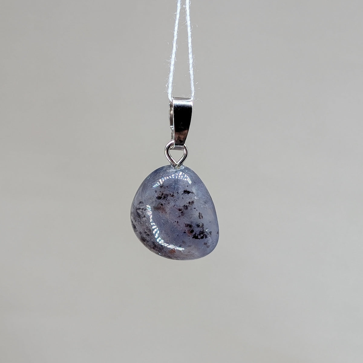 Iolith Kettenanhänger, 925er Silber [A]