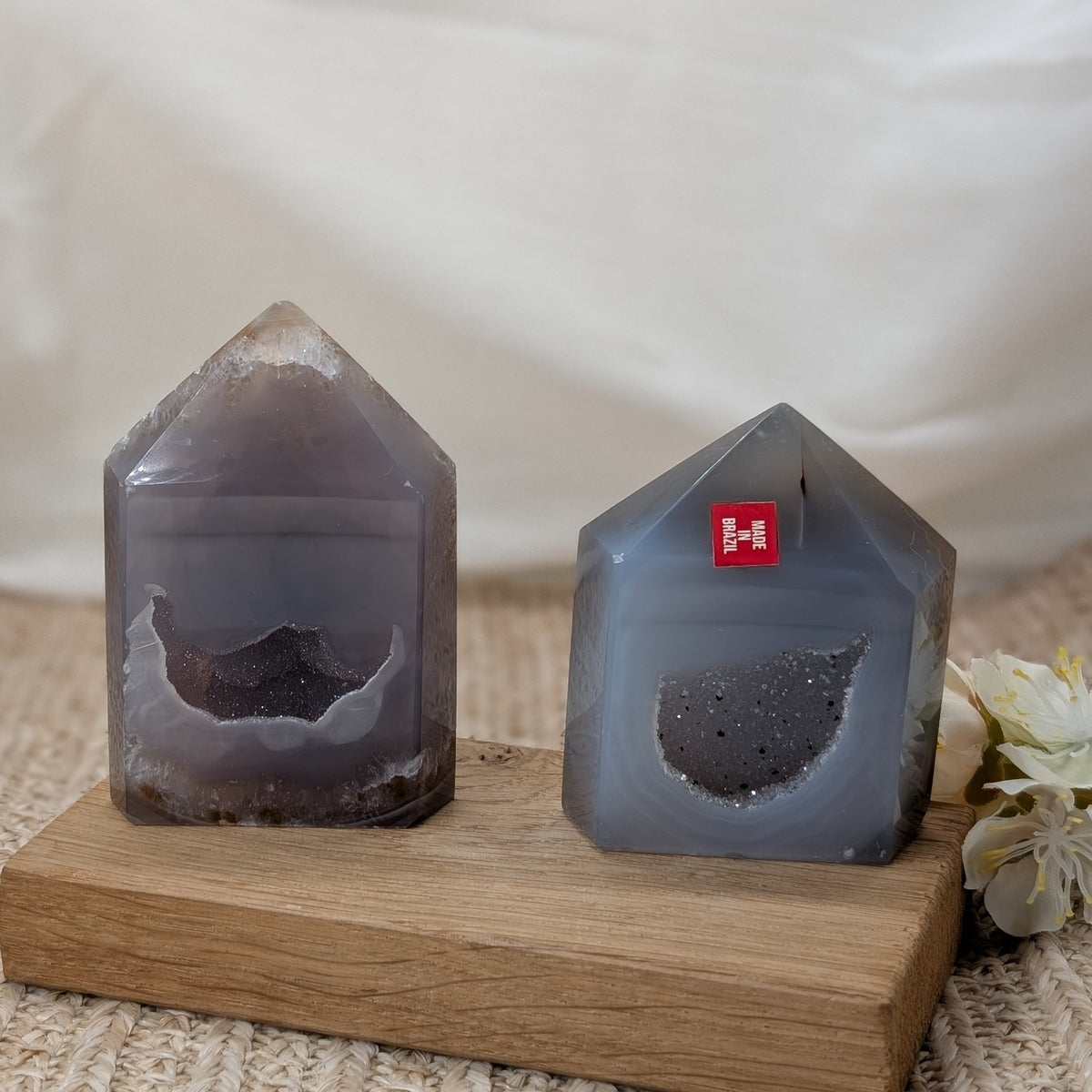 Druzy Achat Turm [HA+HB]