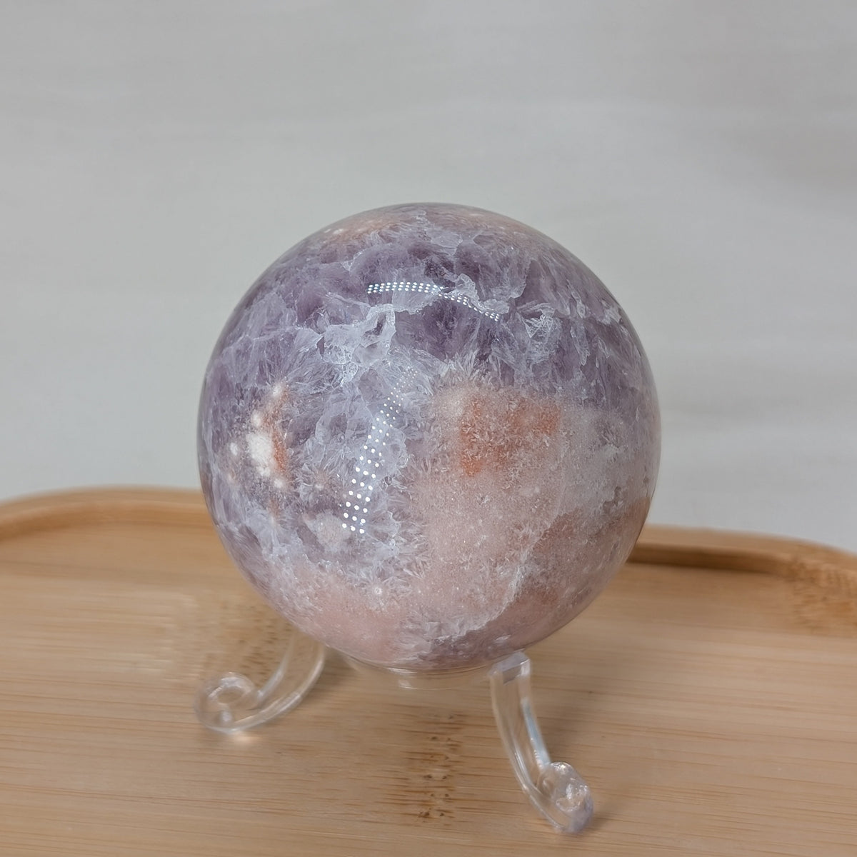 Druzy Blumenachat Kugel [B]