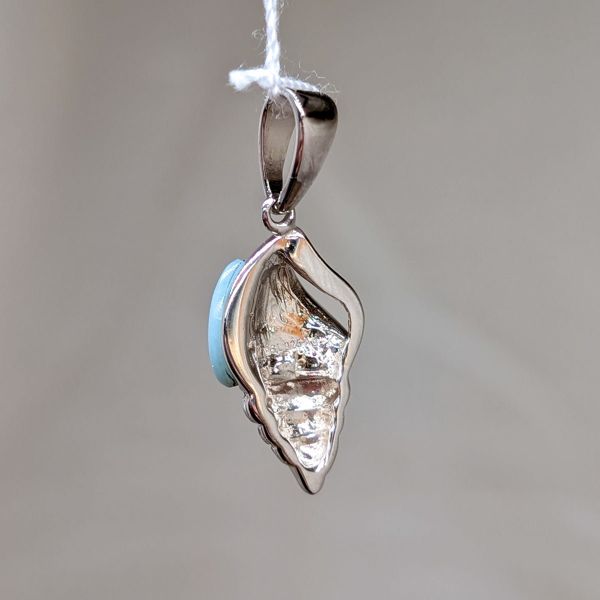 Larimar Kettenanhänger Muschel [D] 🐚