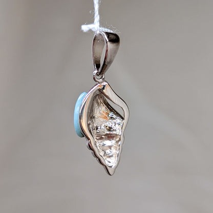 Larimar Kettenanhänger Muschel [D] 🐚