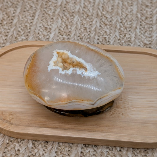 Druzy Achat Pilz [PA]