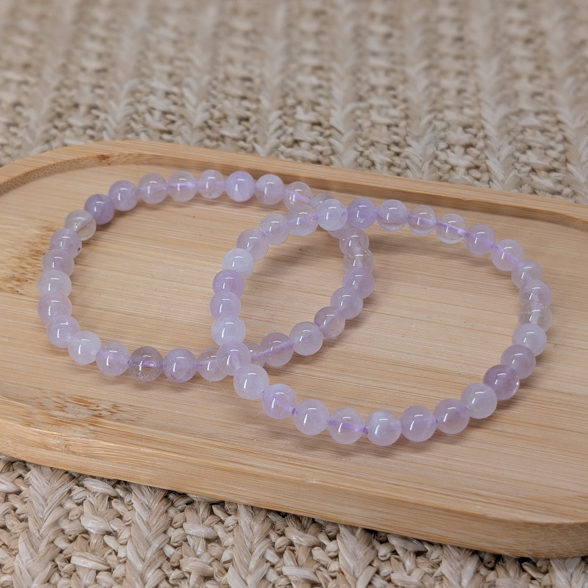 Lavendel Amethyst Armband 6 mm